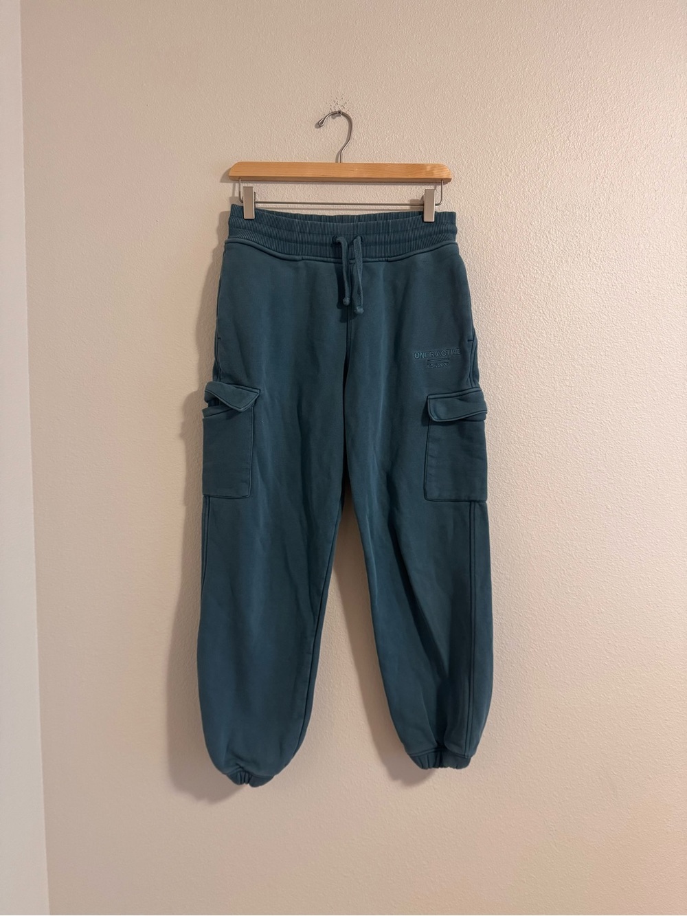 Oner Active Teal Cargo Joggers